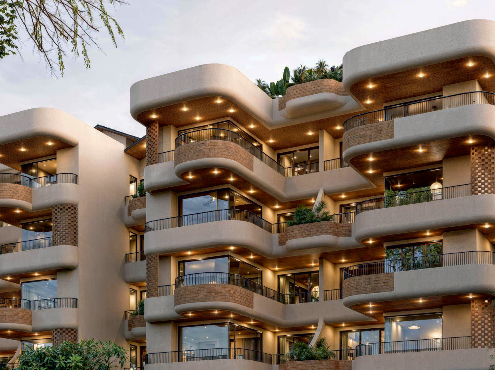 Aria Residency architecture and setting